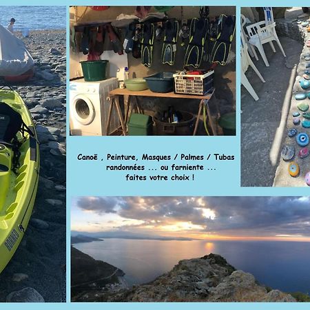 Cap Corse - Grande Maison Au Bord De Mer - Pmr Grillasca Exterior foto